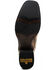 Dan Post Men's Kauring Snake Exotic Western Boots - Square Toe , Brown, hi-res