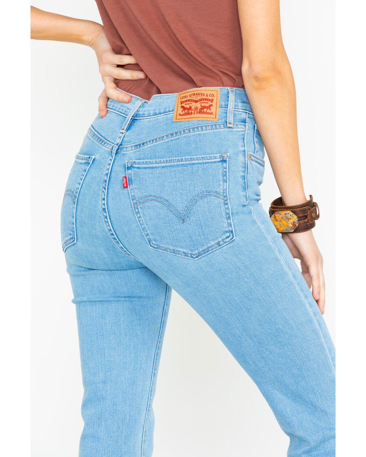 levi's womens flare jeans