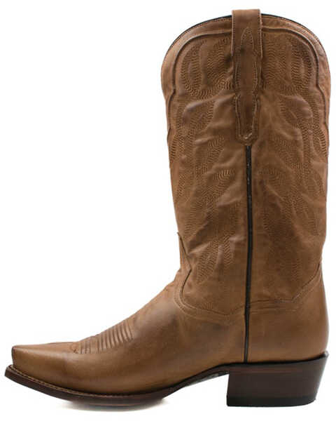 Image #3 - Dan Post Men's 13" Calico Western Boots - Snip Toe, Brown, hi-res