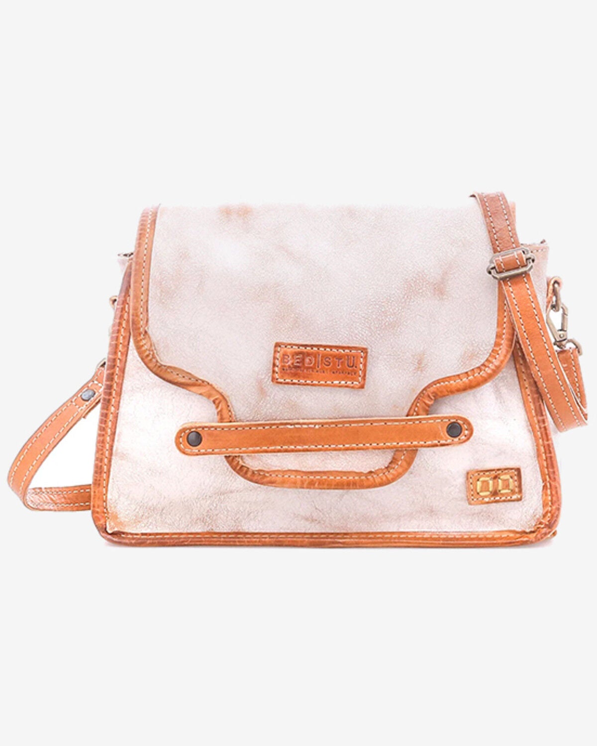 Image #1 - Bed Stu Women's Ceremonious Structured Bag, Beige, hi-res