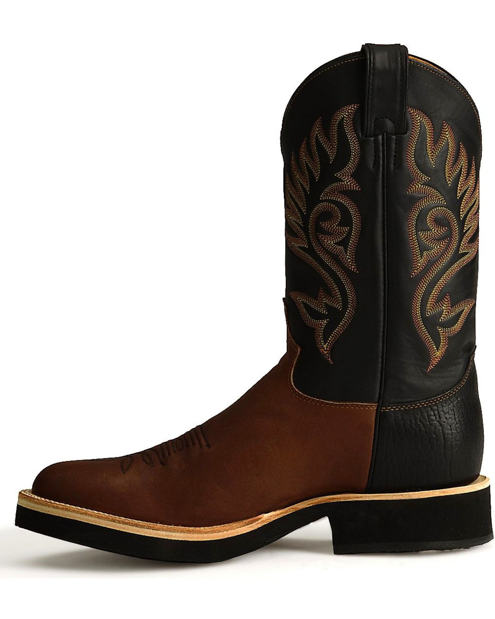 Justin tekno crepe square toe hotsell