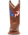 Image #4 - Dan Post Boys' Freedom Light Western Boots - Broad Square Toe, Tan, hi-res