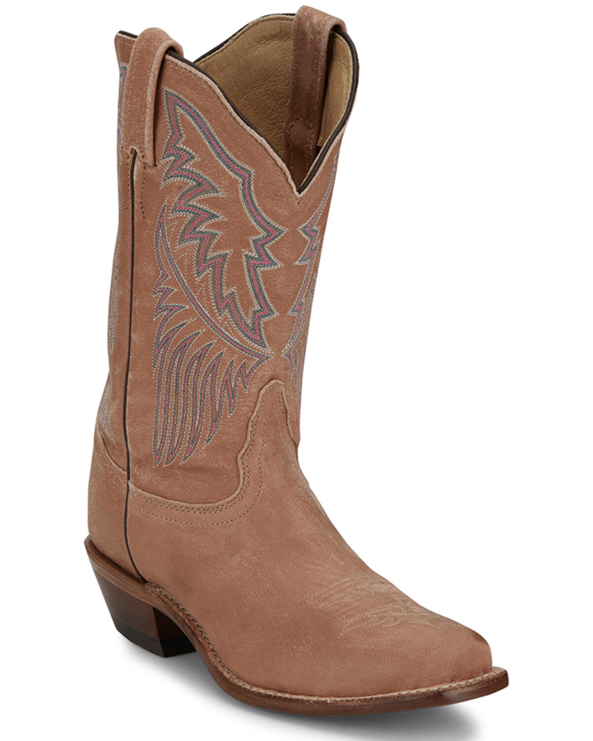 Image #1 - Tony Lama Women's Sagrada Western Boots - Square Toe, Tan, hi-res