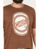Image #3 - Cinch Men's Logo Short Sleeve Graphic T-Shirt, Brown, hi-res