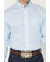 Image #3 - Wrangler Men's Geo Print Long Sleeve Button-Down Stretch Western Shirt - Tall, Blue, hi-res