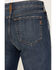 Image #4 - Ariat Women's Bridle Dark Wash High Rise Slim Straight Stretch Denim Jeans, Dark Wash, hi-res