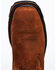 Image #6 - Cody James Men's 11" Decimator Western Work Boots - Steel Toe, Brown, hi-res