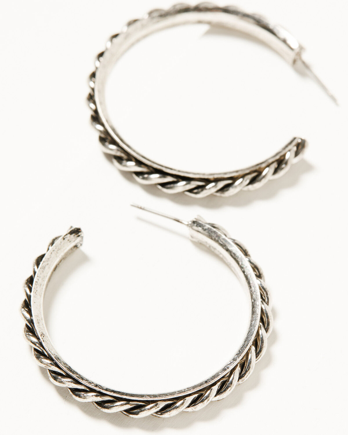 Image #2 - Idyllwind Women's Ethel Antique Hoop Earring Set - 2 Piece, Red, hi-res