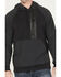 Image #3 - Cody James Men's FR Logo Sleeve Hooded Pullover , Black, hi-res