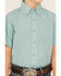 Image #3 - Wrangler Riata Boys' Plaid Print Short Sleeve Button-Down Western Shirt, , hi-res