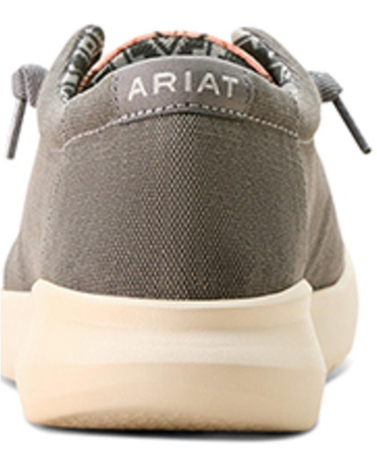Image #3 - Ariat Men's Hilo Southwestern Print Casual Shoes - Moc Toe, Charcoal, hi-res