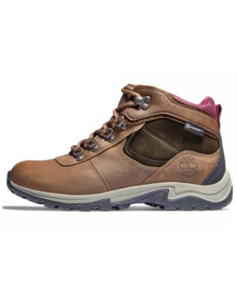 Image #3 - Timberland Women's Maddsen Waterproof Hiking Boots - Soft Toe, Brown, hi-res