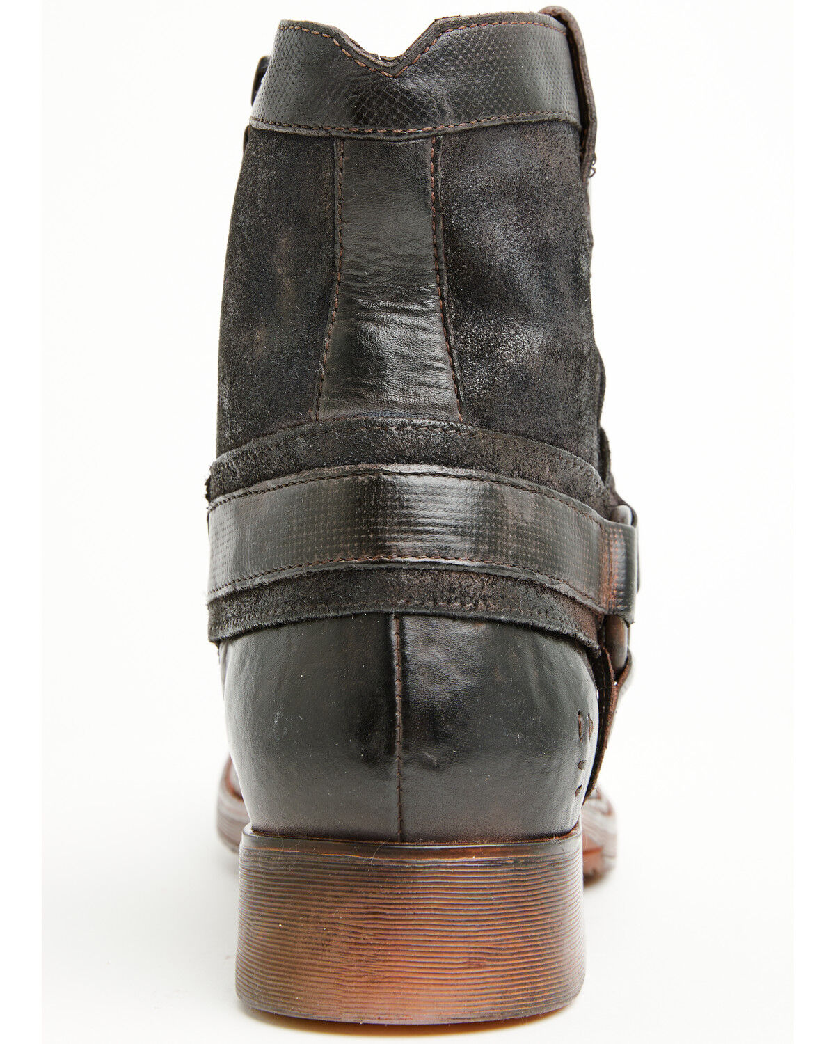 Image #5 - Roan by Bed Stu Men's Colton II Western Casual Boots - Round Toe, Black, hi-res