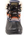 Image #4 - Pendleton Women's Bridger Stripe Duck Rain Boots - Round Toe, Black, hi-res