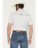 Image #4 - Cowboy Hardware Men's Southwestern Print Short Sleeve Pearl Snap Stretch Western Shirt, White, hi-res