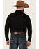 Image #4 - Cody James Men's Solid Treadstone Long Sleeve Snap Western Shirt , Black, hi-res