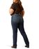 Image #3 - Ariat Women's R.E.A.L. Perfect Rise Madison Stretch Straight Jeans - Plus, Dark Wash, hi-res