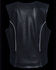 Image #2 - Milwaukee Leather Women's Lightweight Crinkle Snap Front Vest - 4X, , hi-res