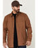 Image #1 - Cody James Men's FR Duck Line Work Snap Shirt Jacket, Camel, hi-res