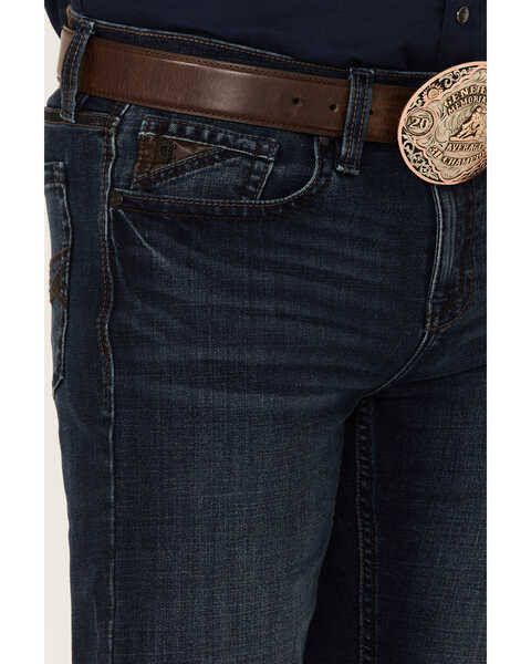 Image #2 - Cody James Core Men's Kick Look Ride Dark Wash Performance Stretch Stackable Straight Jeans, , hi-res