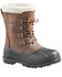 Image #1 - Baffin Men's Brown Canada Waterproof Faux Fur Leather Tundra Work Boots - Round Toe, Brown, hi-res