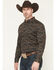 Image #2 - Cody James Men's Cumberland Paisley Print Long Sleeve Button-Down Stretch Western Shirt, Black, hi-res