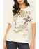 Image #3 - Idyllwind Women's Wild And Western Short Sleeve Graphic Tee, Cream, hi-res