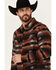 Image #2 - Moonshine Spirit Men's Smoke Cover Southwestern Print Long Sleeve Snap Western Shirt, Multi, hi-res
