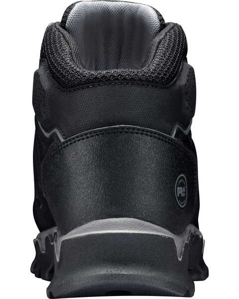 Image #5 - Timberland Pro Men's Powertrain Mid EH Work Shoes - Alloy Toe, Black, hi-res