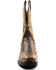 Dan Post Men's Kauring Snake Exotic Western Boots - Square Toe , Brown, hi-res