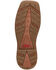 Image #7 - Justin Men's Rush Short Base Performance Western Boots - Broad Square Toe, Brown, hi-res