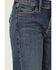 Image #2 - Wrangler Girls' Lindsey Medium Wash Stretch Trouser Jeans , Medium Wash, hi-res