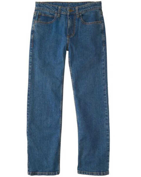 Image #2 - Carhartt Boys' Medium Wash Stretch Regular Fit Jeans , Indigo, hi-res