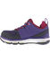 Image #4 - Reebok Women's Violet Athletic Oxford DMX Flex Work Shoes - Alloy Toe , Violet, hi-res