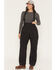 Image #1 - Carhartt Women's Storm Defender&reg; Insulated Bib Overalls, Black, hi-res