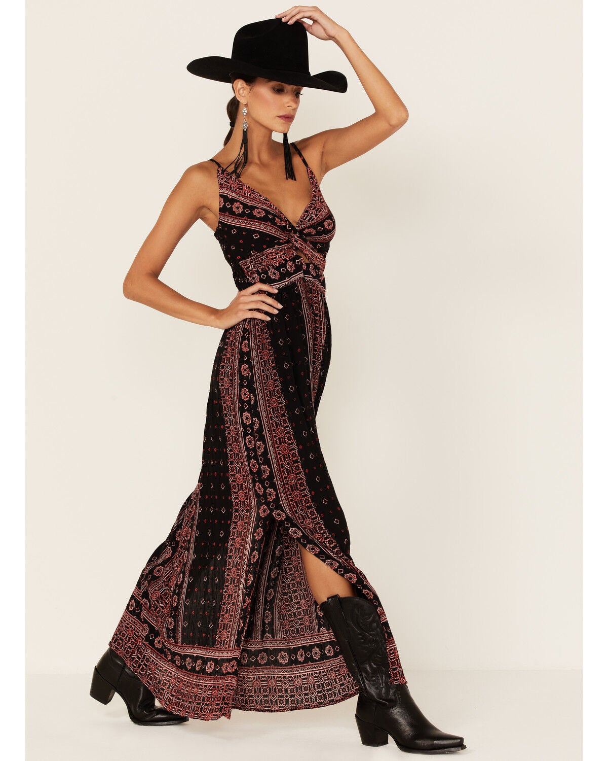 maxi dresses western