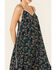 Image #3 - Molly Bracken Women's Hanky Hem Midi Dress, Navy, hi-res