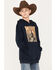 Image #2 - Cody James Boys' West Hooded Sweatshirt, Navy, hi-res
