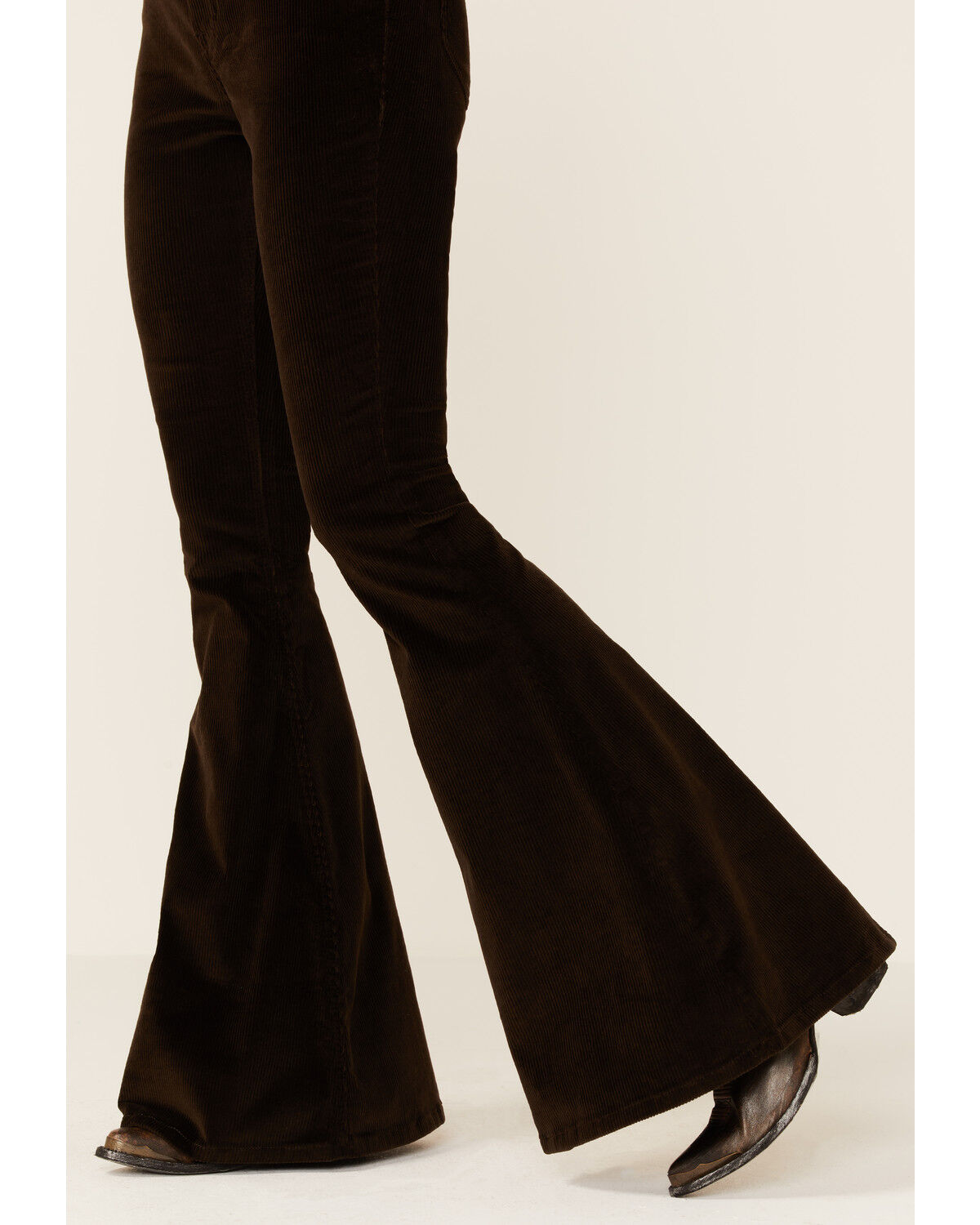 Image #2 - Rock & Roll Denim Women's Corduroy Bell Bottom Jeans, , hi-res
