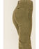 Image #3 - Lee Women's Olive Corduroy High Rise Flare Jeans, Olive, hi-res