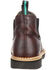Georgia Boot Men's Romeo Waterproof Slip-On Work Shoes - Round Toe, Brown, hi-res