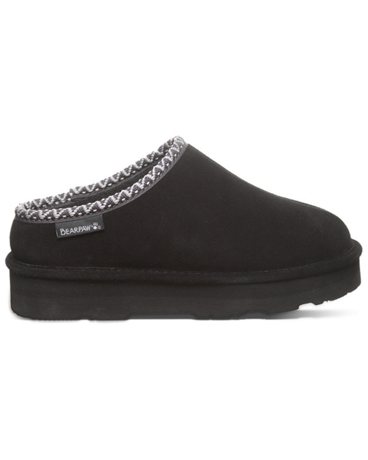 Image #2 - Bearpaw Women's Martis Slippers, Black, hi-res