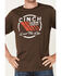 Image #3 - Cinch Men's Lead This Life Logo Graphic T-Shirt , Brown, hi-res