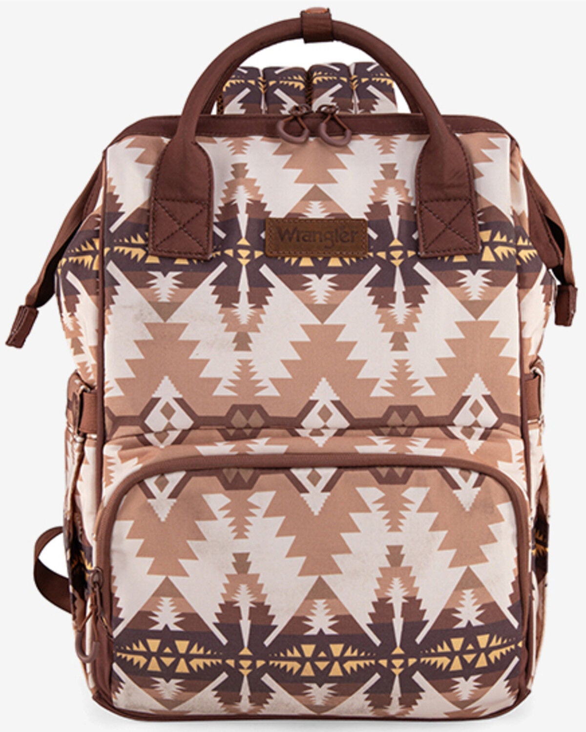 Image #1 - Wrangler Women's Callie Southwestern Print Backpack, Tan, hi-res