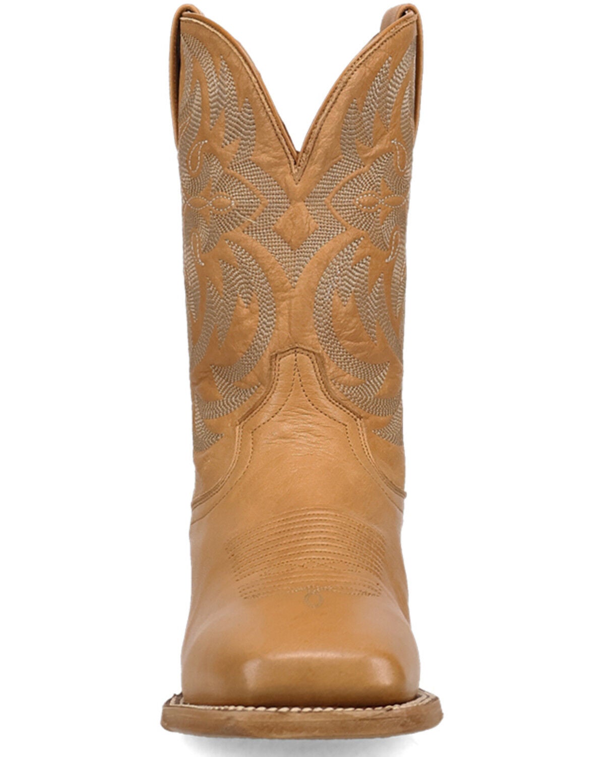 Image #4 - Dan Post Men's Sonara Western Boots - Broad Square Toe, Honey, hi-res