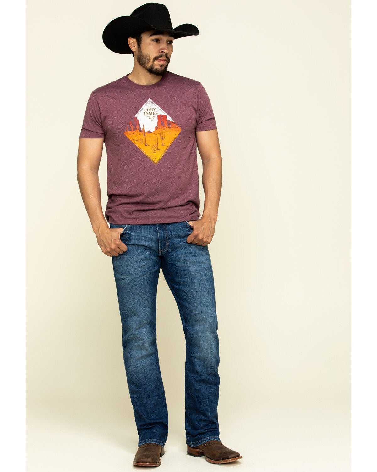 wrangler jeans and cowboy boots