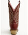 Image #5 - Laredo Women's Vera Western Boots - Square Toe, Red, hi-res