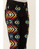 Ranch Dress'n Girls' High Rise Arizona Flare Jeans, Black, hi-res