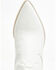 Image #6 - Golo Women's Jesse Cactus Western Booties - Snip Toe, White, hi-res