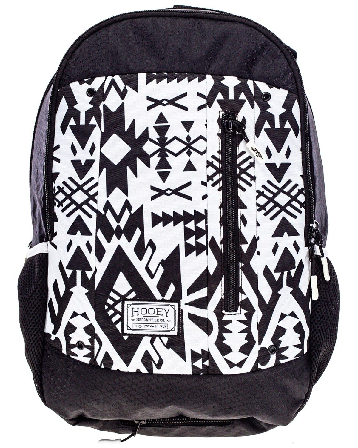 Image #1 - Hooey Rockstar Southwestern Print Backpack, Black, hi-res